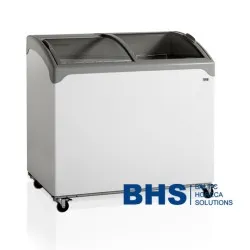 Congélateur coffre vitrine TEFCOLD NIC301SCEB