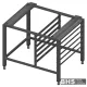 Accessoire pour four à convection et de boulangerie Novameta OG6-IRK-90/70/71