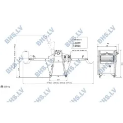 Laminoir à pâte ROLLMATIC R62T/12