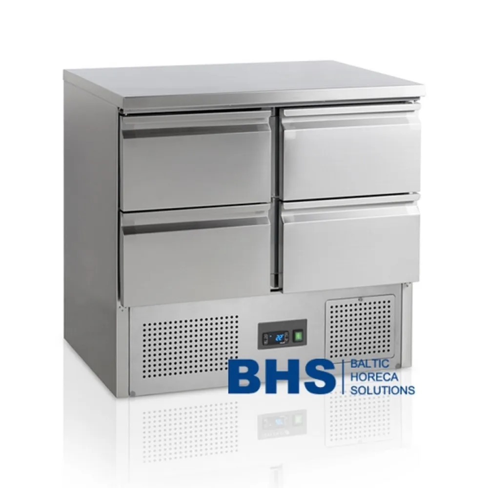 Table réfrigérée avec tiroirs TEFCOLD SA914