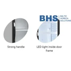 Armoire réfrigérée vitrée TEFCOLD CEV425 1 LED
