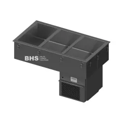 Bac froid à encastrer Novameta UCG3-110/60/67
