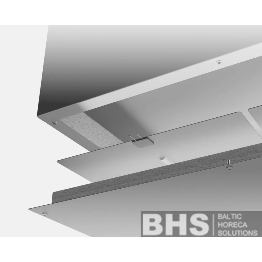 Bain-marie chaud à encastrer Novameta UWM5-175/60/28