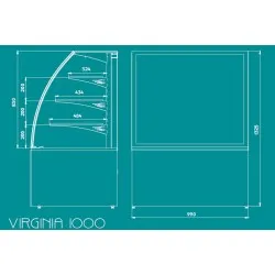 Vitrine chauffante UNIS COOL 1234110