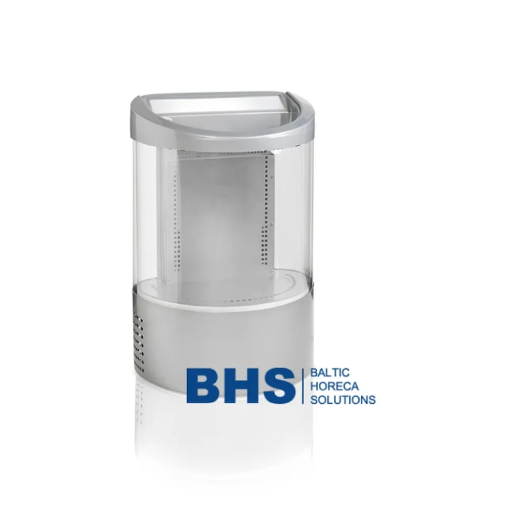 Vitrine cylindrique pour canettes TEFCOLD VOC100