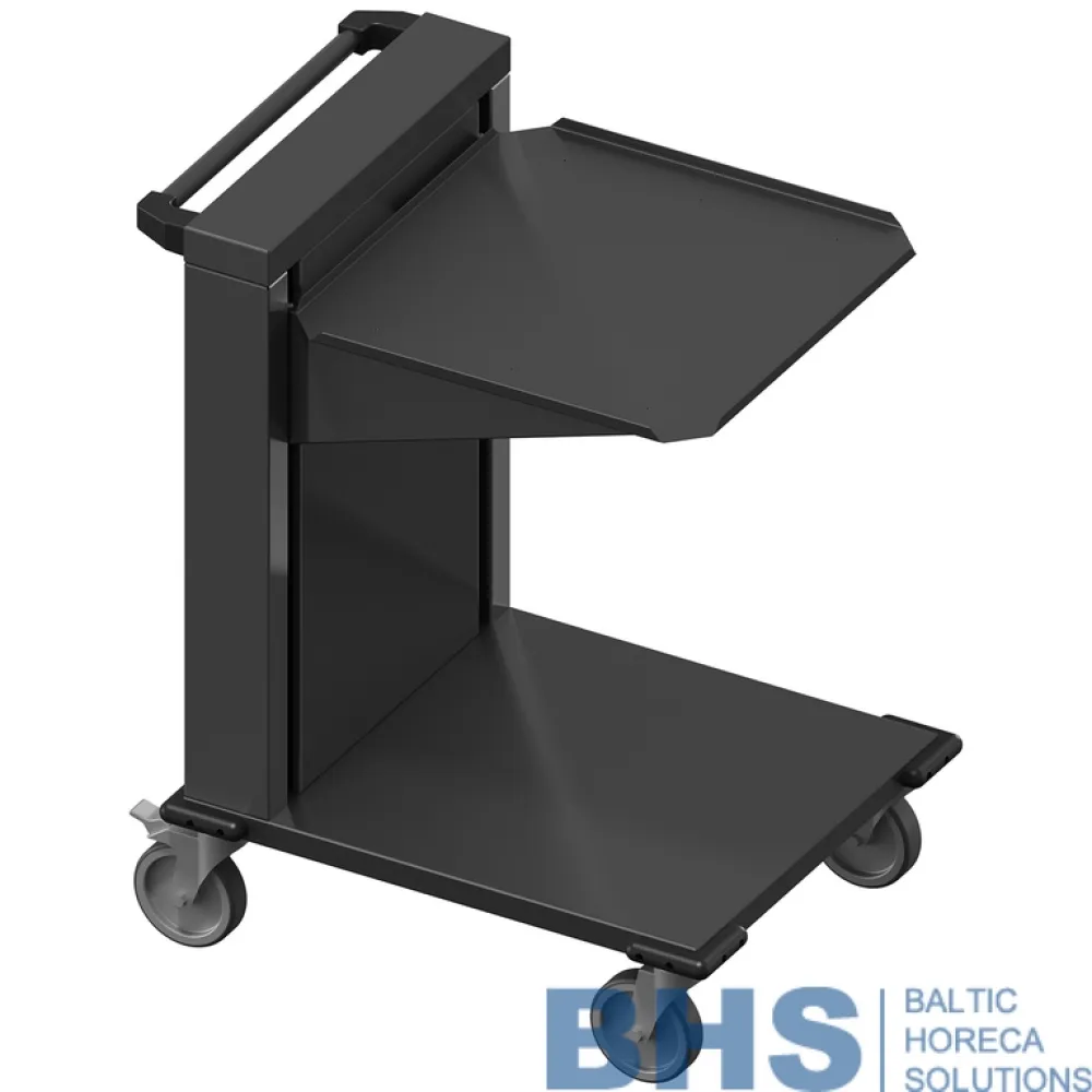 Chariot pour panier de lave-vaisselle avec étagère à assiettes Novameta BHS-VTBD1-52-63-90