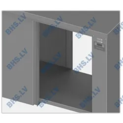 Portes avant et arrière pour tables chauffantes de service Novameta WP0-NLN