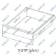 Bloc tiroir à dos fermé pour bacs GN 1/1, 1 tiroir Novameta Z-Y-STPU1-SGNU1