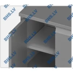 Table chauffante pour assiettes Novameta BHS-WP0-NLU-150/65/90