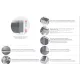 Table réfrigérée avec mécanisme élévateur Novameta FPR-E111-114/70/90