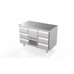 Table réfrigérée avec mécanisme élévateur Novameta FPR-E222-150/70/90