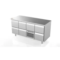 Table réfrigérée avec mécanisme élévateur Novameta FPR-E313-192/70/90