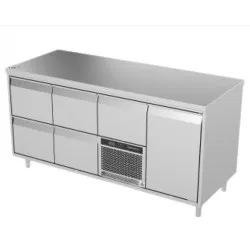 Table réfrigérée avec mécanisme élévateur Novameta FPR-E335-192/70/90