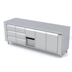 Table réfrigérée avec mécanisme élévateur Novameta FPR-E447-233/70/90