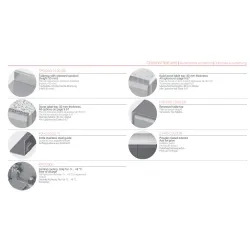 Table réfrigérée pour plaques de pâtisserie Novameta FP0-E206-146/70/90