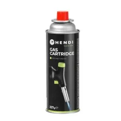 Cartouche de recharge de gaz pour brûleurs à gaz HENDI 199039