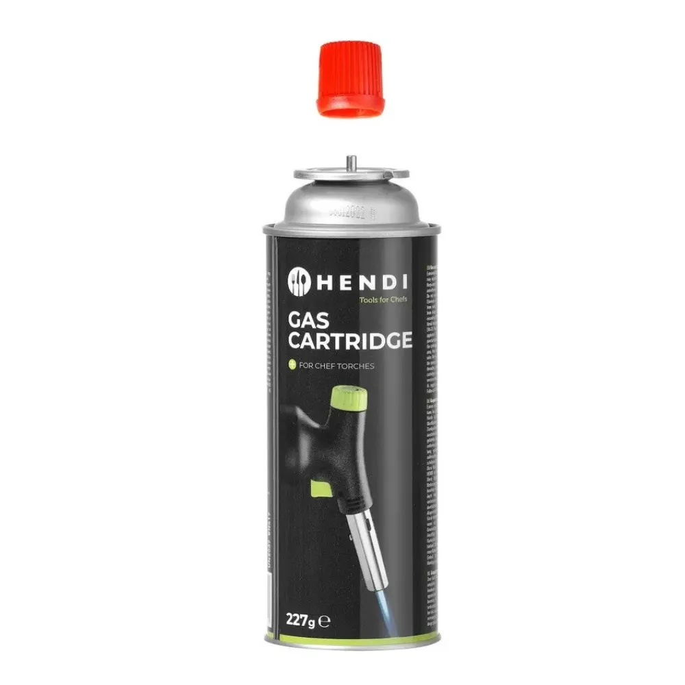 Cartouche de recharge de gaz pour brûleurs à gaz HENDI 199039
