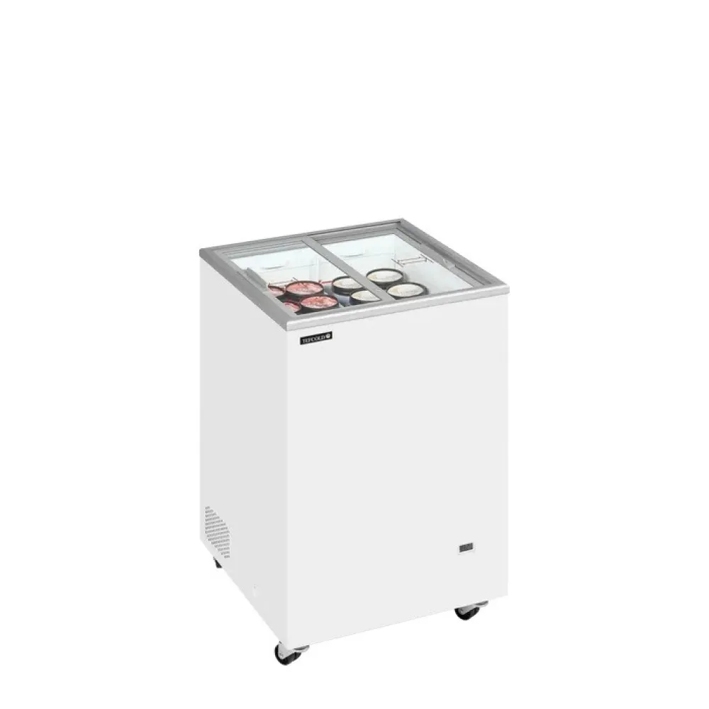 Congélateur coffre vitrine TEFCOLD IC102SC
