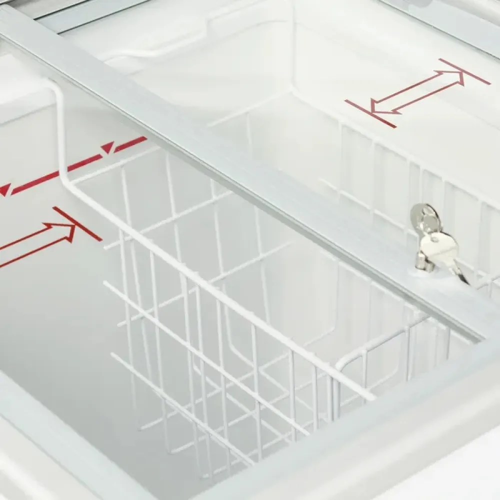 Congélateur coffre vitrine TEFCOLD IC102SC