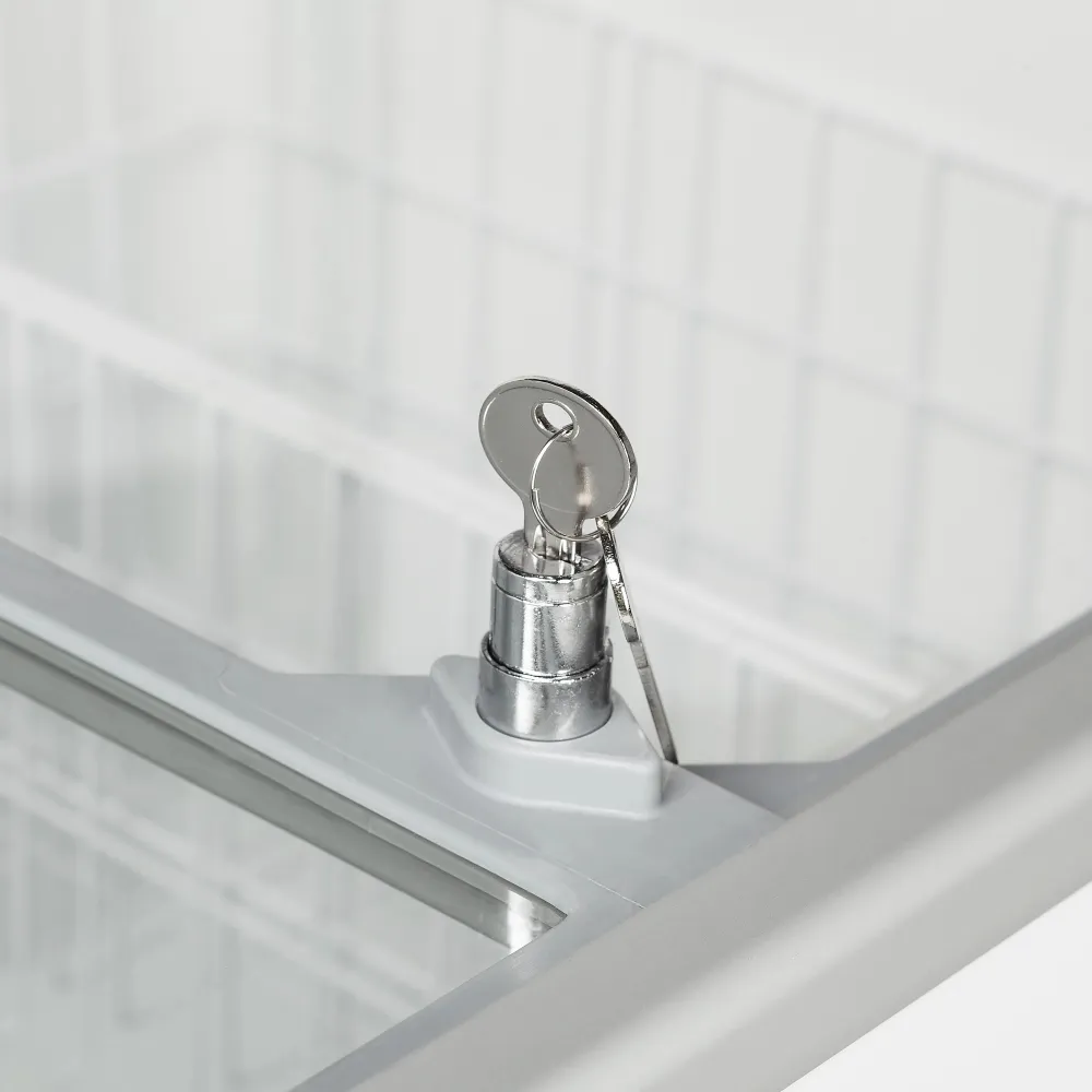 Congélateur coffre vitrine TEFCOLD IC402SC