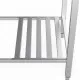 Évier double pour marmites avec étagère Novameta DV2-PLA-150/60/90