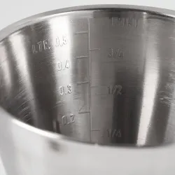 Verre doseur en métal Stalgast 506052