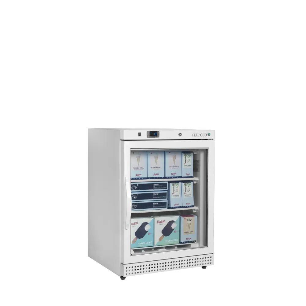 Mini congélateur vitrine TEFCOLD UF200VGW