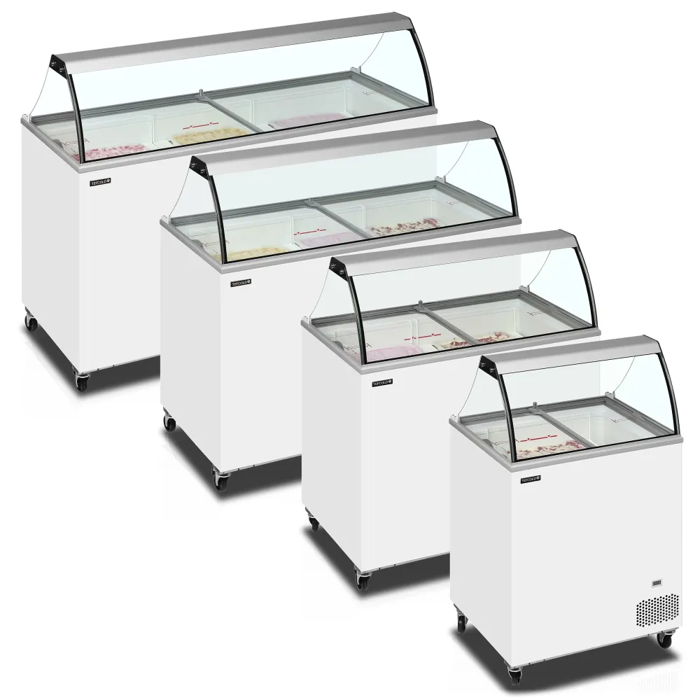 Vitrine à glaces TEFCOLD IC202SC-SO