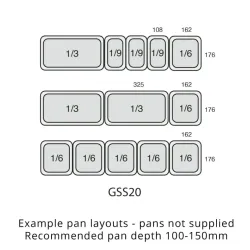 Équipements de réfrigération pour navires TEFCOLD GSS20-60Hz