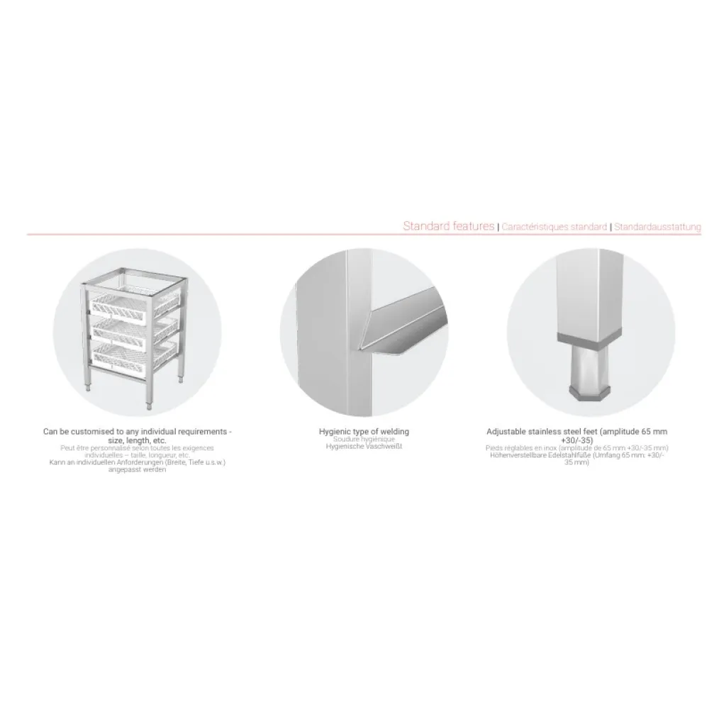 Accessoire pour station de bar Novameta BHS-Z-BFG-60/55/87