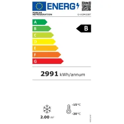 Vitrine pâtissière FORCAR G-VGP420BT