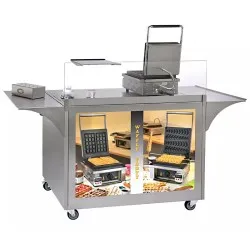 Chariot de service et de vente Roller-grill MG-02