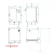 Four électrique à convection FM industrial STG 111 V7