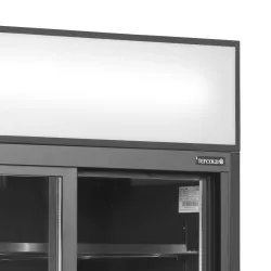 Armoire réfrigérée vitrée TEFCOLD FSC891S BLACK