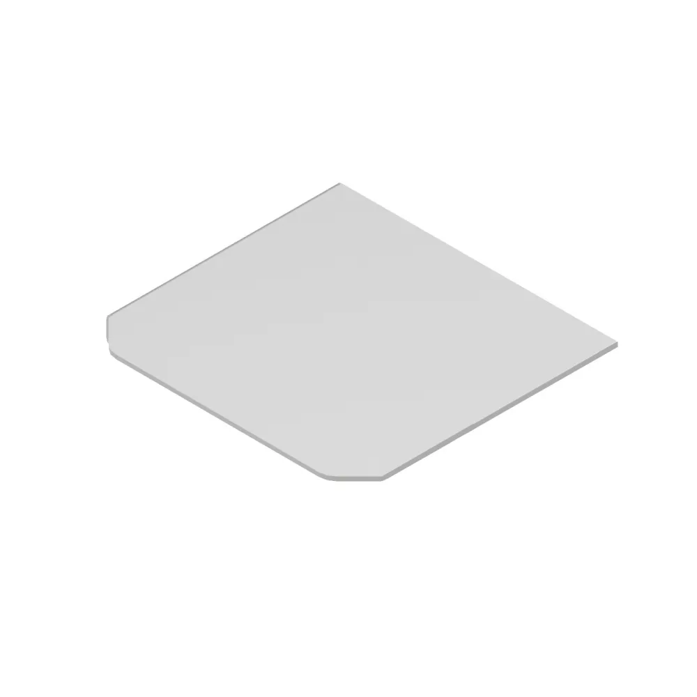 Plaque inox 30x30 pour fours à convection et pâtisserie FM industrial 710749