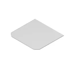 Plaque inox 30x30 pour fours à convection et pâtisserie FM industrial 710749