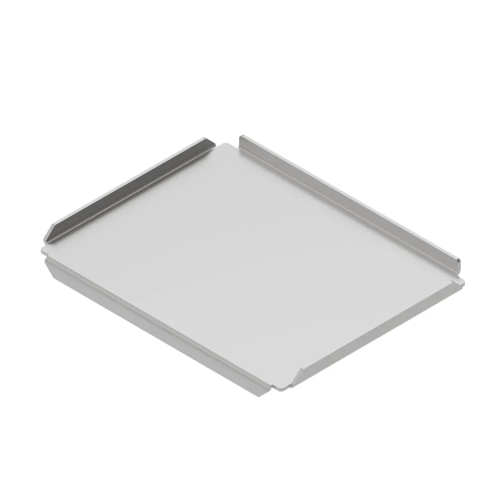 Plaque en acier inoxydable 43x34 pour fours à convection et pâtisserie FM industrial 710750