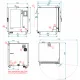 Four à convection au gaz FM industrial STB 610 V7 GAS