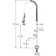 Mitigeur de douchette pour cuisine Stalgast 651522
