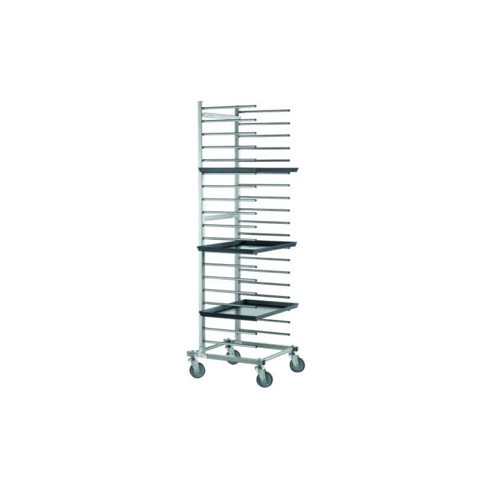 Chariot pour plaque de pâtisserie 600x400 Gi.Metal BZ-2U