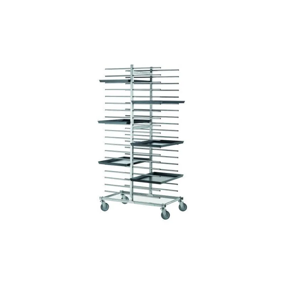 Chariot pour plaque de pâtisserie 600x400 Gi.Metal BZ-4U