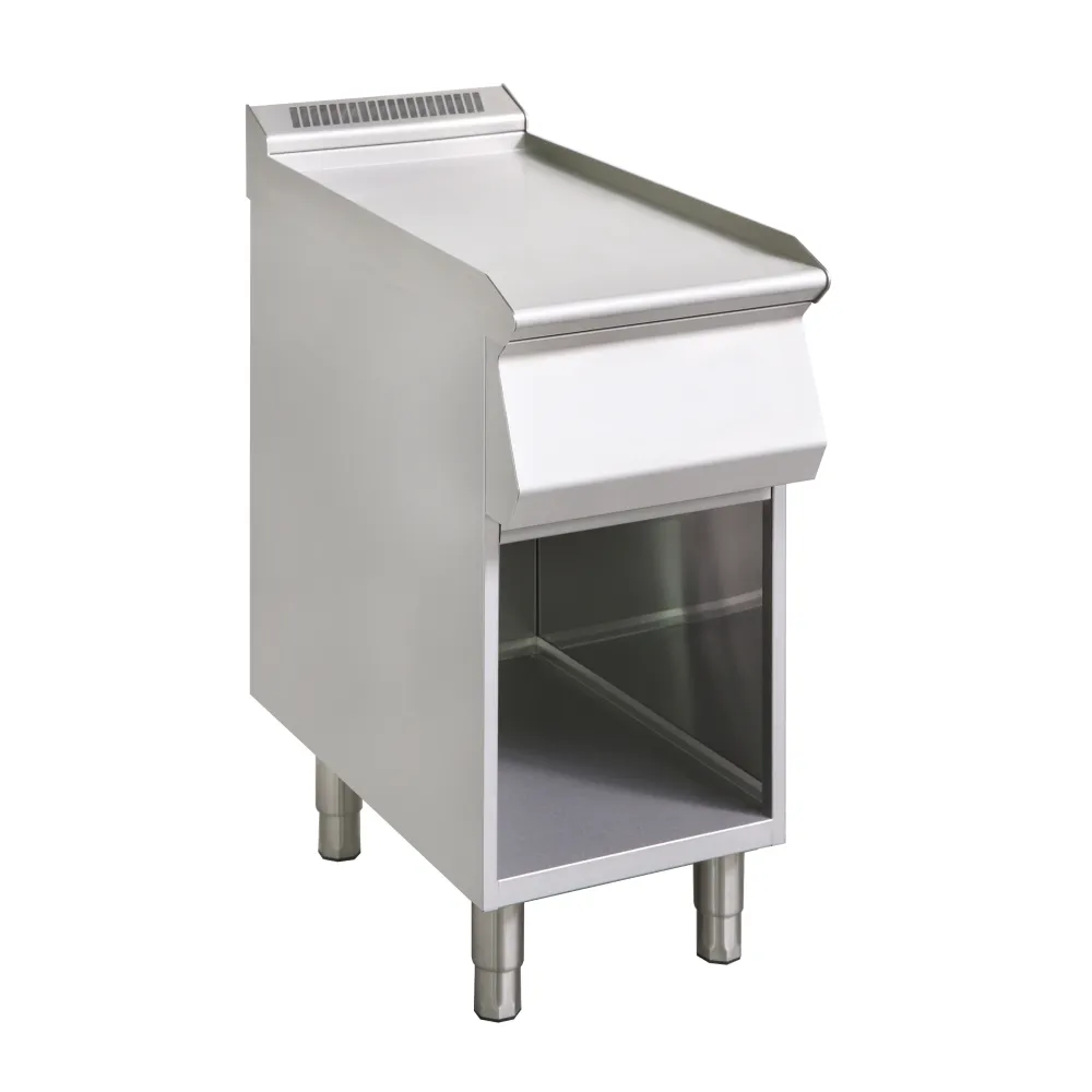 Table en acier inoxydable sans étagère BHS-G GN0100-040EV+S02