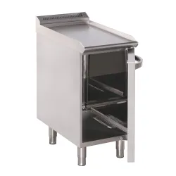 Table en acier inoxydable avec porte BHS-G GN0130-040EV+S03