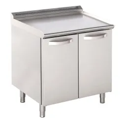 Table en acier inoxydable avec porte BHS-G GN0130-080EV+S05