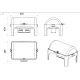 Chafing-dish FORCAR CD6502