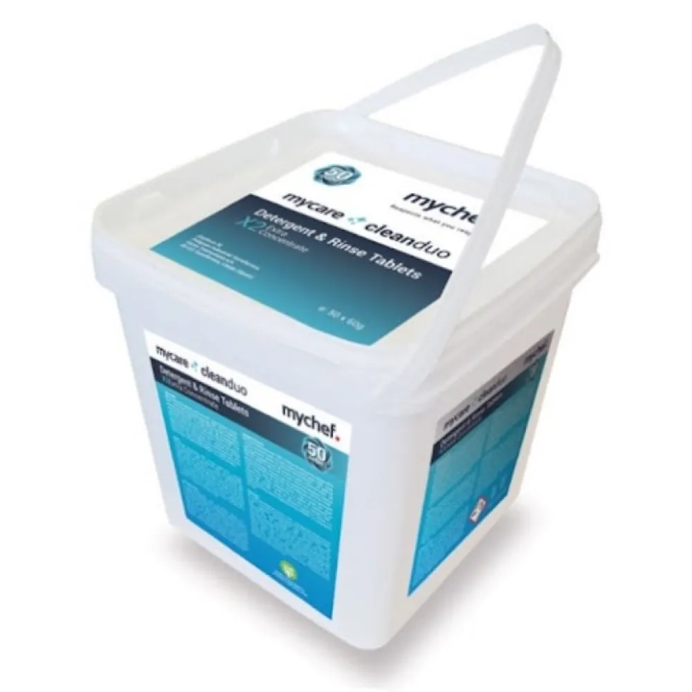 Pastilles de lavage et de rinçage pour four, 50 pièces BHS-HoReCa MYCHA063