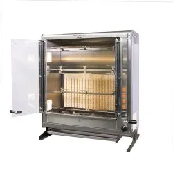 Grill à poulet électrique Elangrill 12P4-ELBA electric