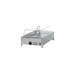 Bain-marie chaud Elangrill GN1/1VETRINETTE