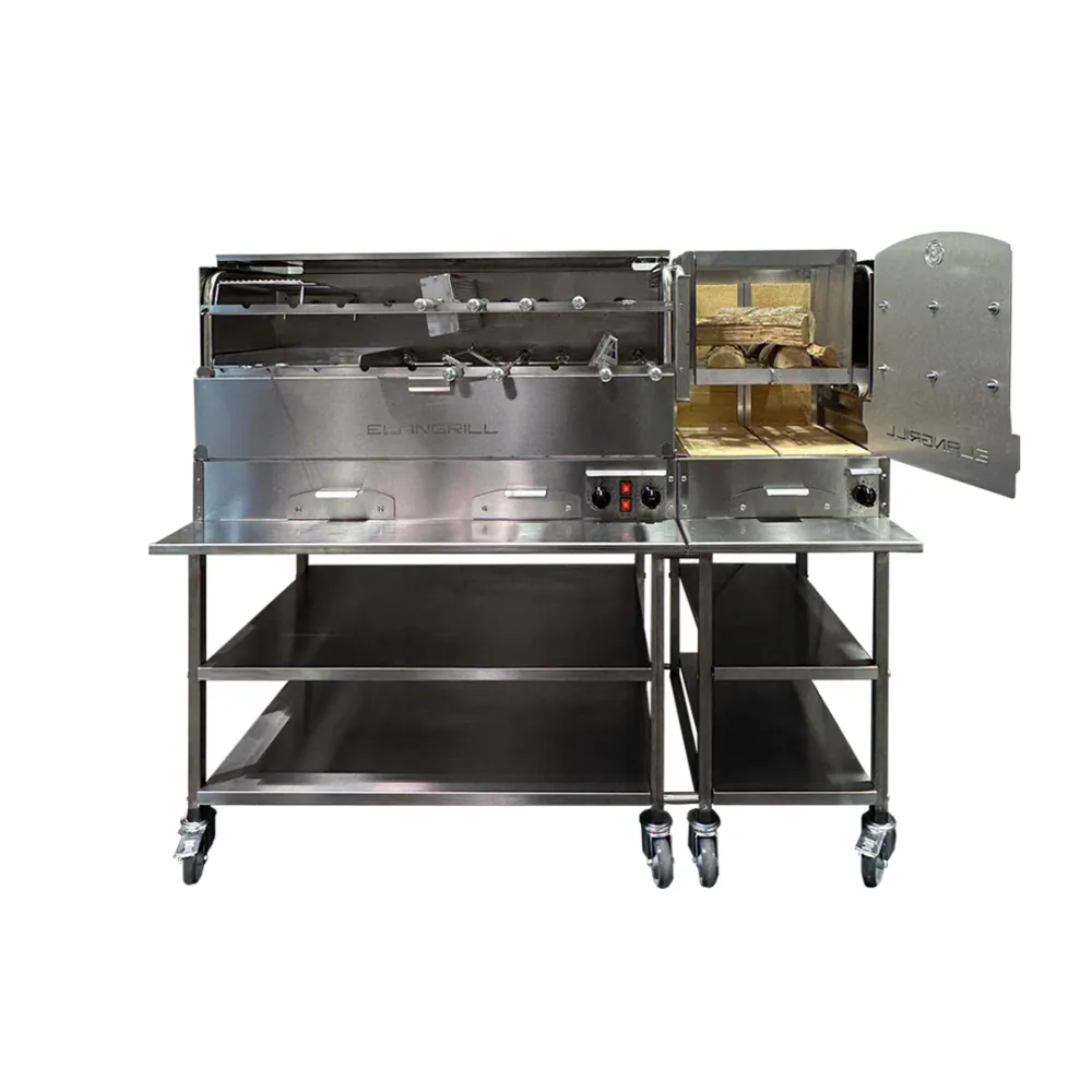 Grill rotatif Elangrill 19BC-MANUAL DOUBLE GRILL