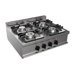 Plaque de cuisson gaz CASTA P7/CUPG4BB.2M2G